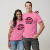 REAL Men Wear Pink For The Cure Breast Cancer T-Shirt (Unisex)