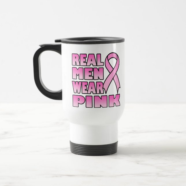 real men wear pink Mug (Left)