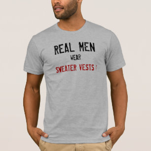REAL MEN, wear, SWEATER VESTS !