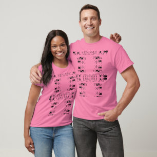 Real Men wears Pink T-Shirt