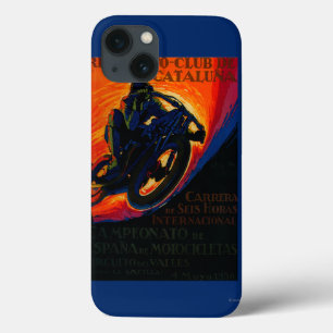 Real Moto Club Vintage PosterEurope iPhone 13 Case