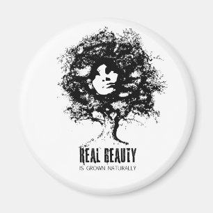 Real Natural Beauty Magnet