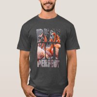 Real Not Perfect Quote Flamingo Tropical Birds