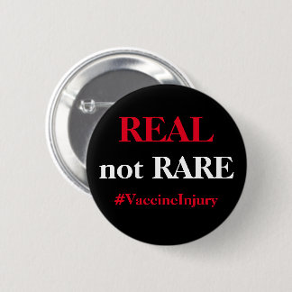 Real not rare 6 cm round badge