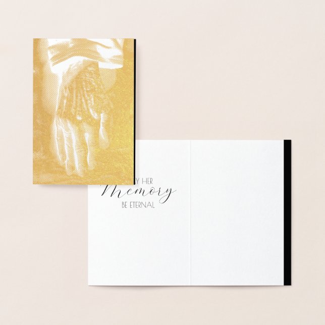 Real old Hand Goodbye Foil Card (Display)