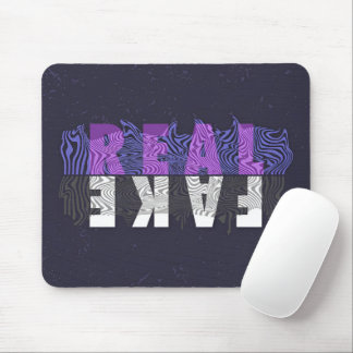 REAL OR FAKE MOUSE PAD