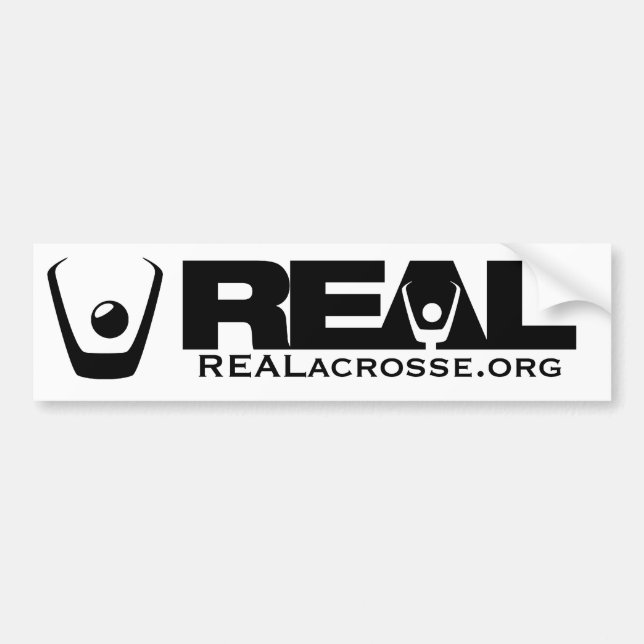 REAL Original Logo Bumper Sticker (Front)