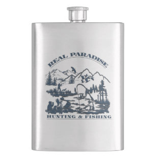 Real paradise Coffee Mug Flask