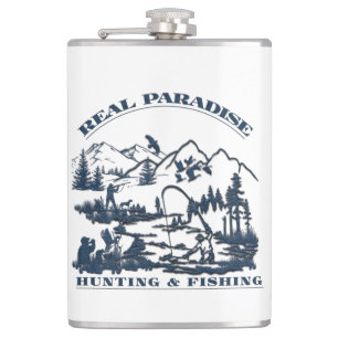 Real paradise Coffee Mug Hip Flask
