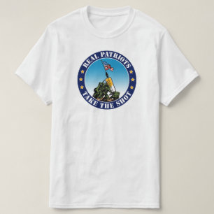 Real Patriots Take The Shot - Iwo Jima Pro Vax Cla T-Shirt