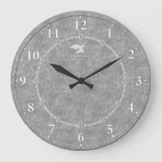 Real Platinum Modern Decorated 3-a Wall Clock Sale