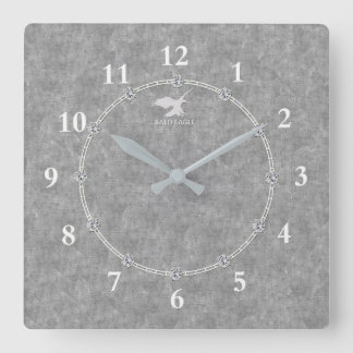 Real Platinum Modern Decorated 3-c Wall Clock Sale