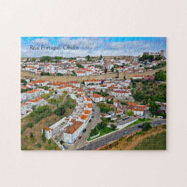 Real Portugal- Obidos Jigsaw Puzzle (Horizontal)