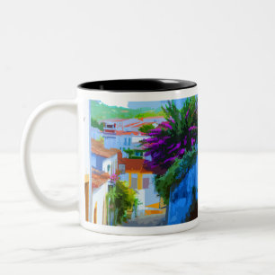 Real Portugal - Obidos Two-Tone Coffee Mug