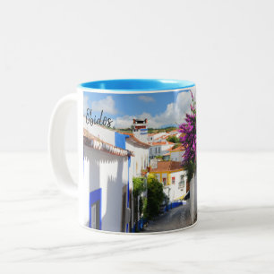 Real Portugal - Obidos Two-Tone Coffee Mug
