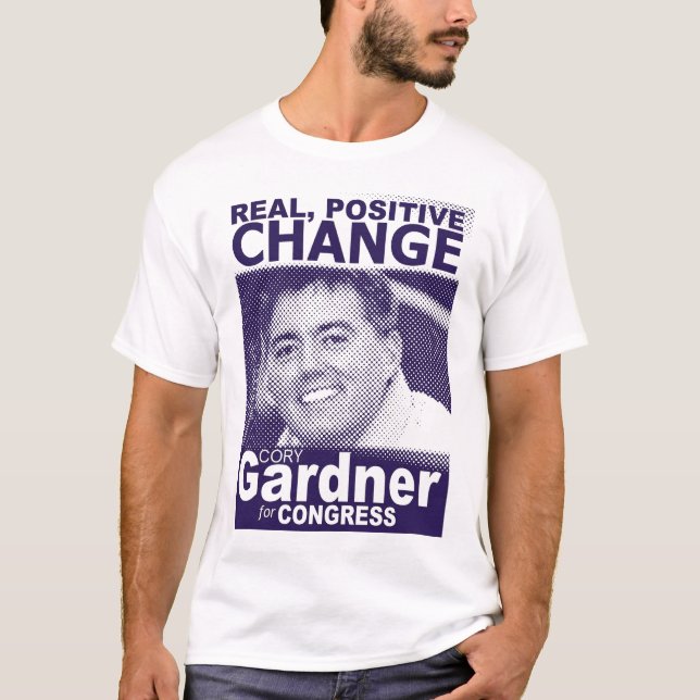 Real Positive Change t-shirt (Front)