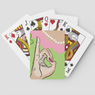 Real Pretty Girls playing card