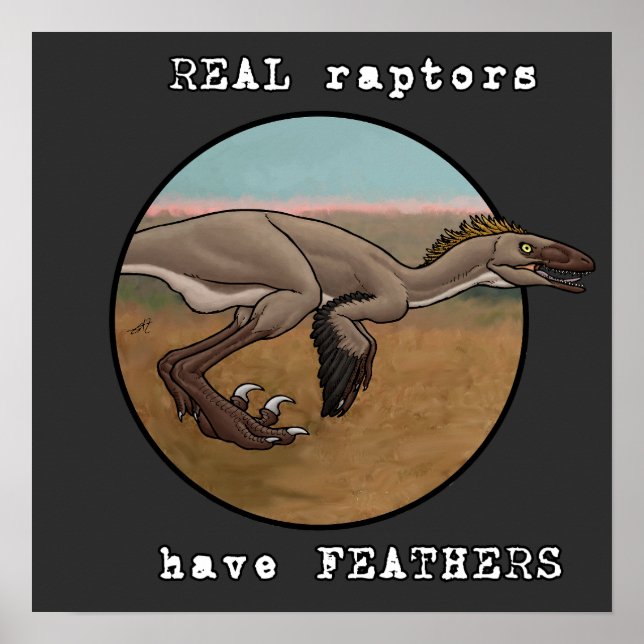 Real Raptors Poster (Front)