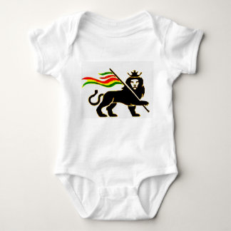 Real Rasta Lion Baby Bodysuit