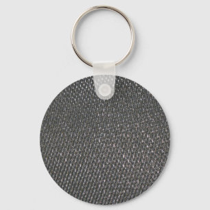 Real RAW Carbon Fibre Textured Key Ring