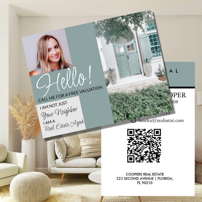Real Real Estate Agent Hello Neighbor Flyer – New  (Creator Uploaded)