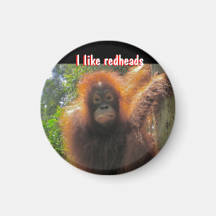 Real Redheads You Rock Magnet