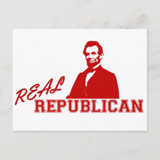Real Republican, Lincoln Postcard