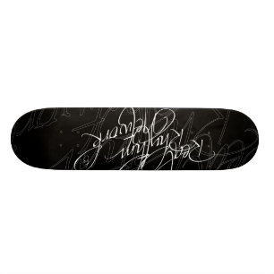 Real Rhythm Logo Skateboard