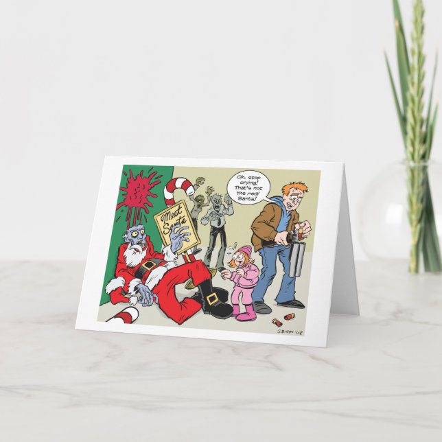 Real Santa Holiday Card (Front)