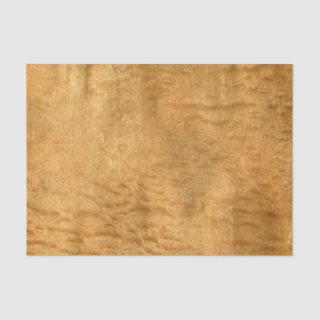 Real Scanned Pommele Sapele Veneer Woodgrain Tissue Paper (Front)