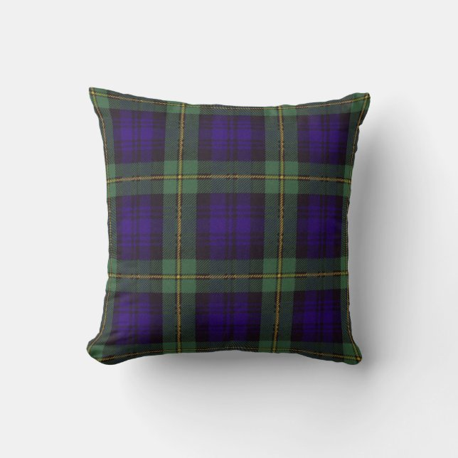 Real Scottish tartan - Gordon Cushion (Front)