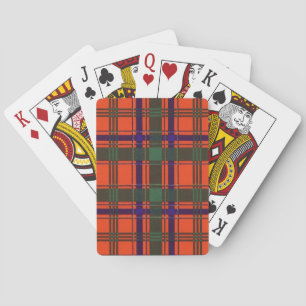 Real Scottish tartan - Munro Playing Cards