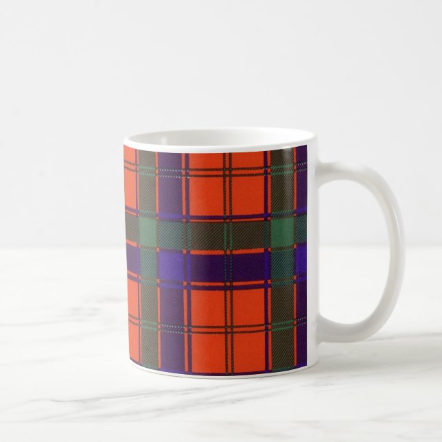 Real Scottish tartan - Robertson Coffee Mug (Right)