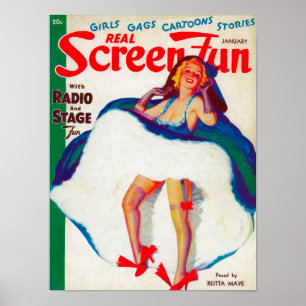 Real Screen Fun Magazine Cover 2 Poster