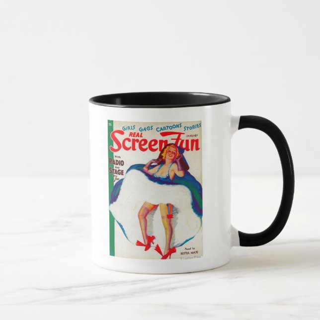 Real Screen Fun Magazine Cover 3 Mug (Right)
