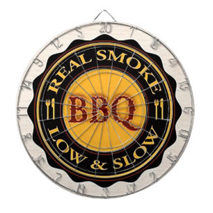 “Real Smoke BBQ” Dart Board