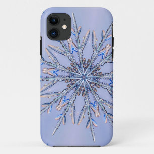 Real Snowflake Fractal 6 iPhone 11 Case