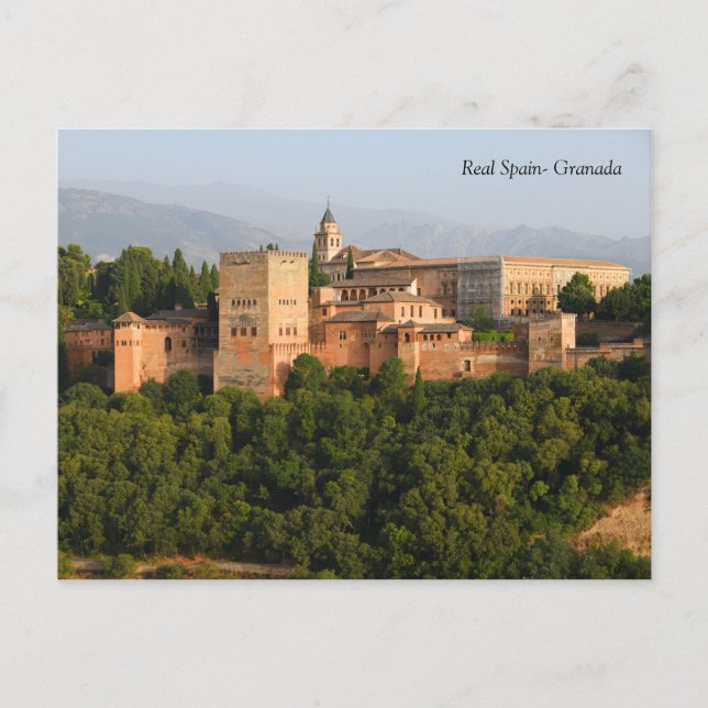 Real Spain- Granada Postcard (Front)
