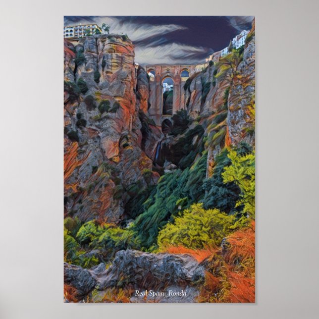 Real Spain-Ronda Poster (Front)