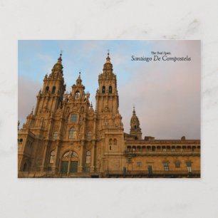 Real Spain- Santiago De Compostela Postcard