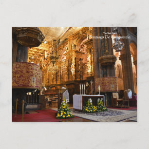 Real Spain- Santiago De Compostela Postcard