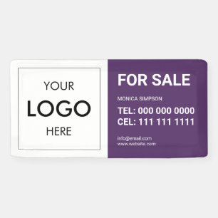 Real State Logo Modern Banner