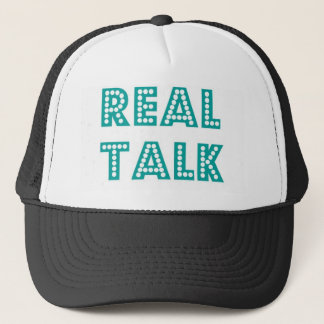 Real Talk Snapback Trucker Hat