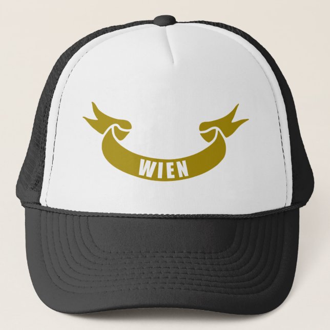 real-tape-Wien Trucker Hat (Front)