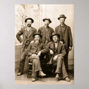 REAL TOUGH MEN of the OLD WEST Poster