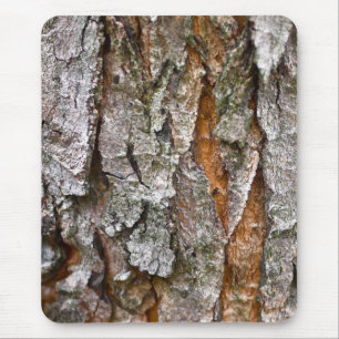 Real Tree Bark Texture Mouse Mat