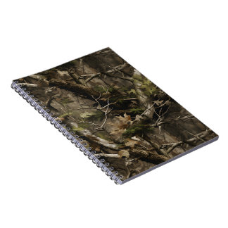 Real Tree Camouflage Notebook