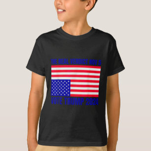 Real Verdict Nov 5 Trump 2024 Upside Down Flag Dis T-Shirt