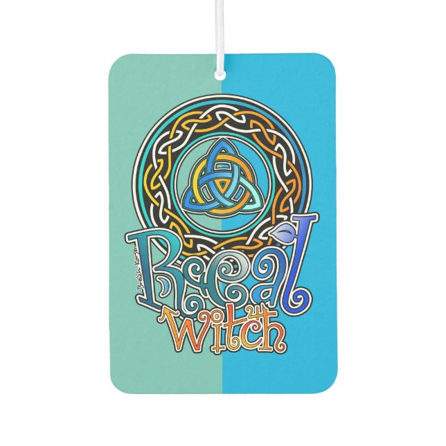 Real Witch Car Air Freshener (Front)