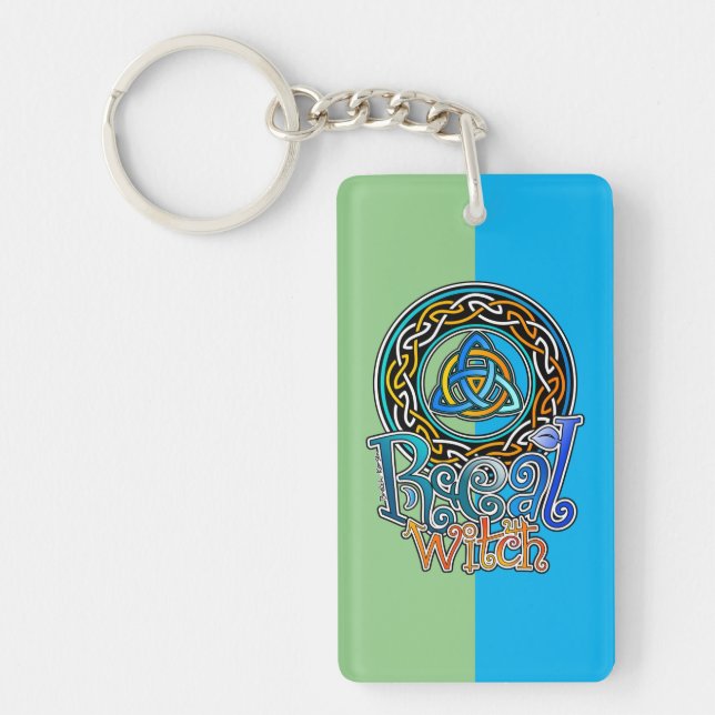 Real Witch Key Ring (Front)